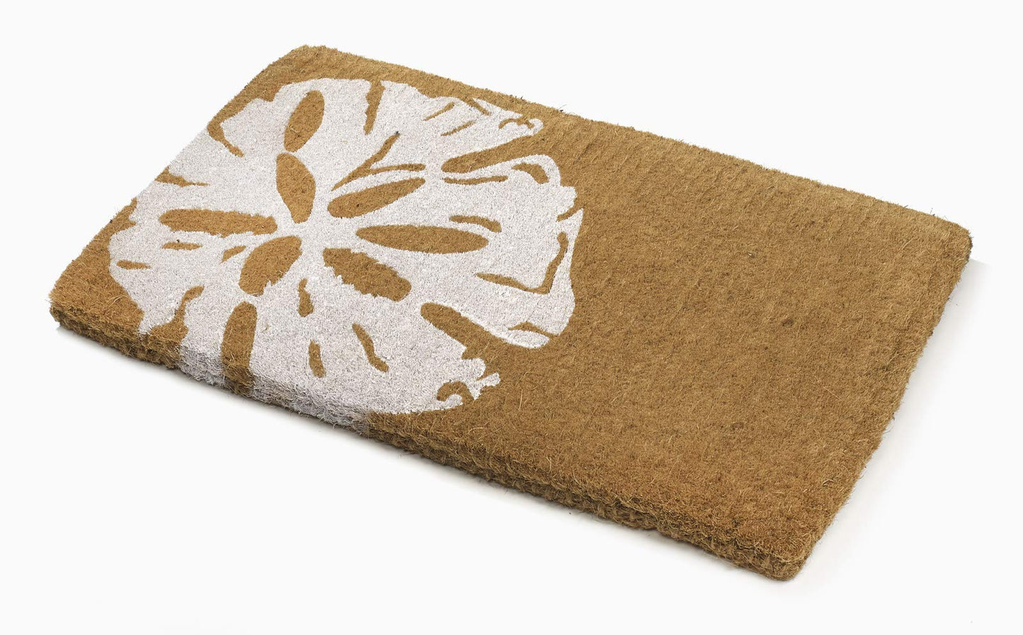 Fab Habitat Minimalist Natural Coir & Rubber Non-Slip Doormat