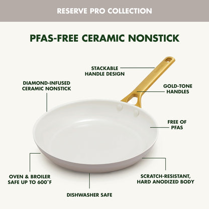 GreenPan Nonstick Reserve Pro 10-Piece Cookware Set