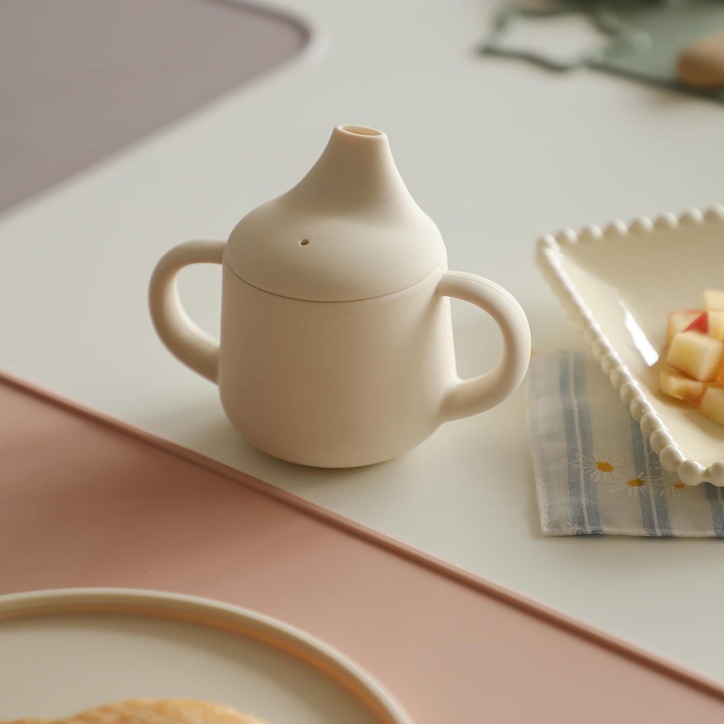 Moonkie 3-in-1 Food-Grade Silicone Training Cup (4 oz)