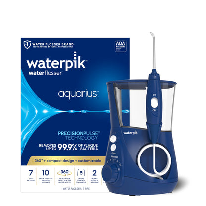 Waterpik Aquarius Water Flosser WP‑662 | TRUE Shift Oral Care Power Jet