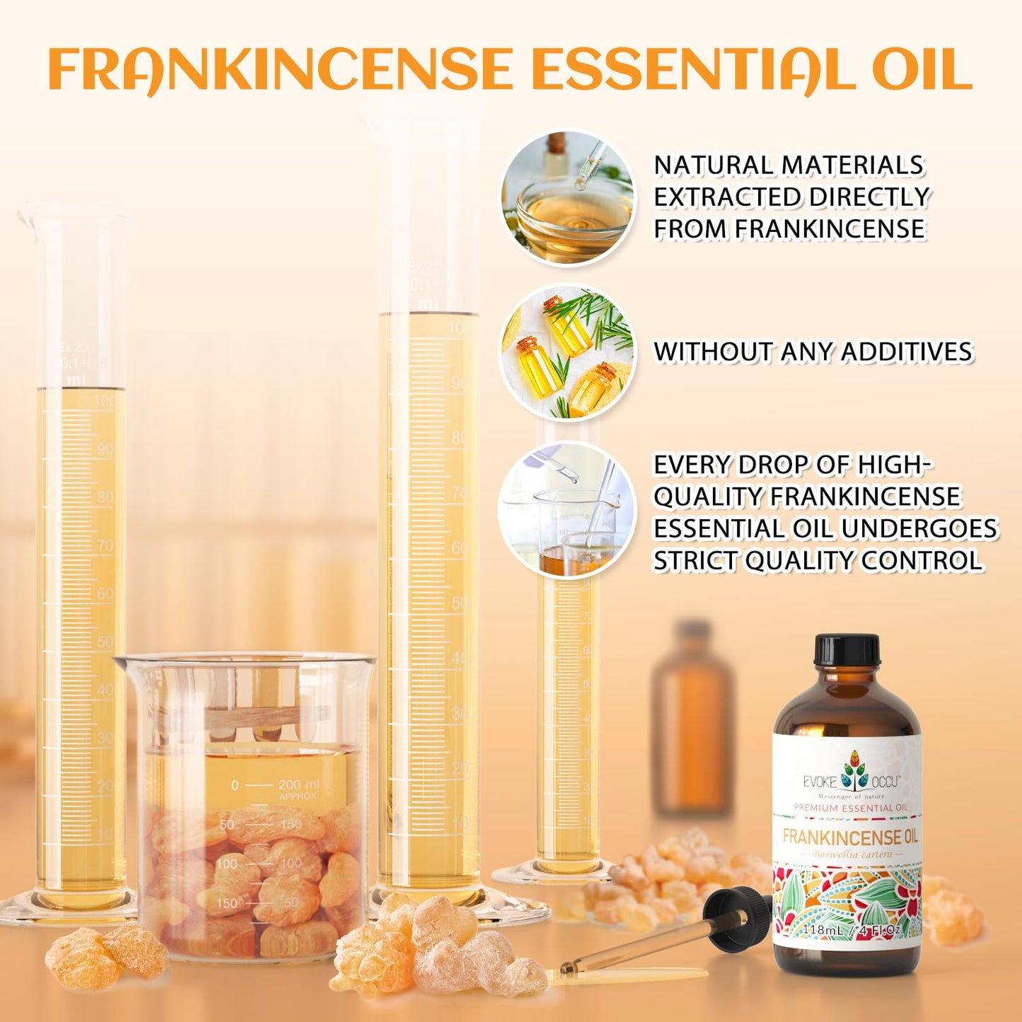 EVOKE OCCU: 100% Pure Clary Sage Essential Oil, 4oz