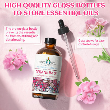 EVOKE OCCU 100% Pure Clary Sage Essential Oil: 4oz Value Size