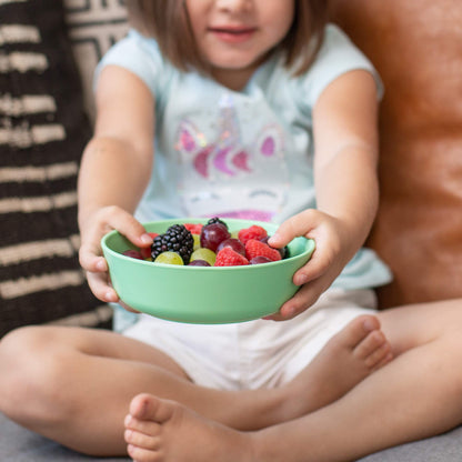 Grow Forward 8-Piece Sustainably Harvested Bamboo Kids Dinnerware Set