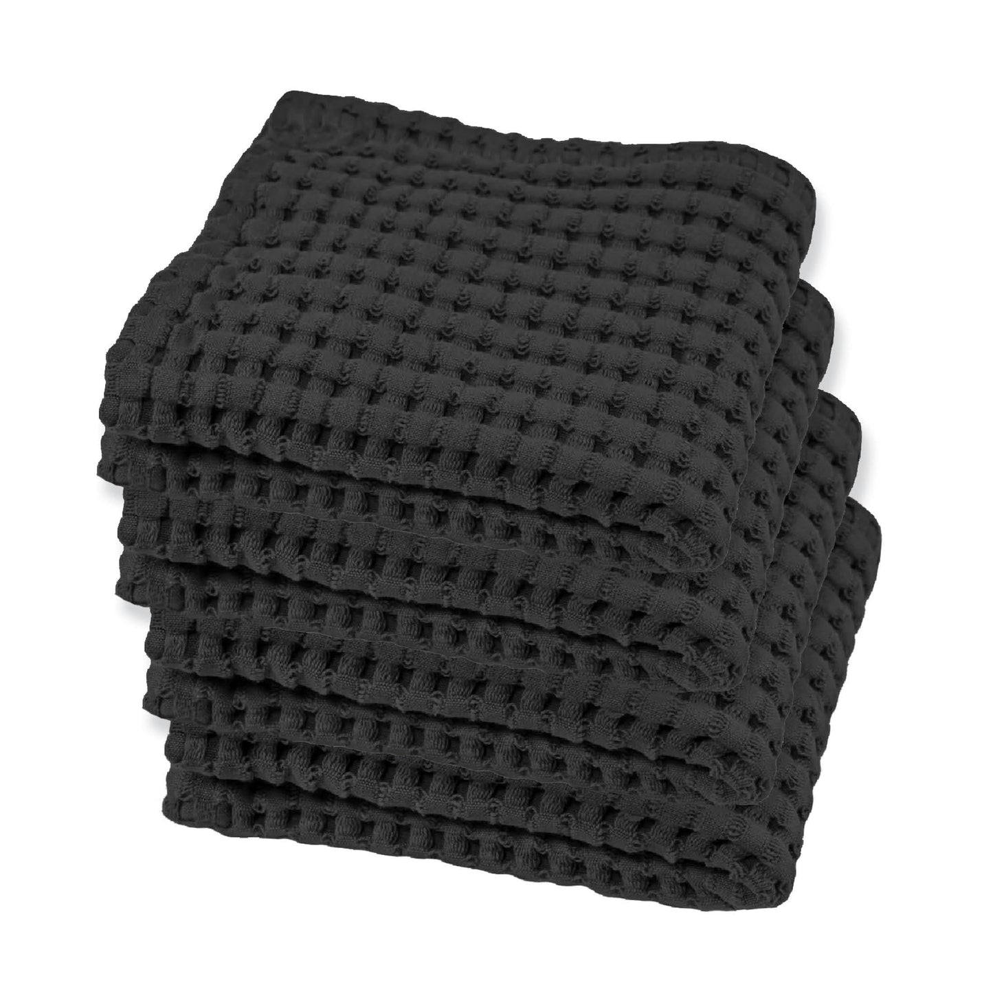 Gilden Tree Bathroom Mat: 100% Absorbent Cotton Waffle Weave
