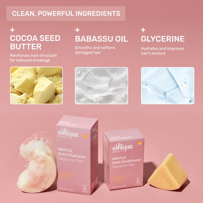 Ethique "Curliosity" Shea Butter Conditioner Bar: Plastic-Free