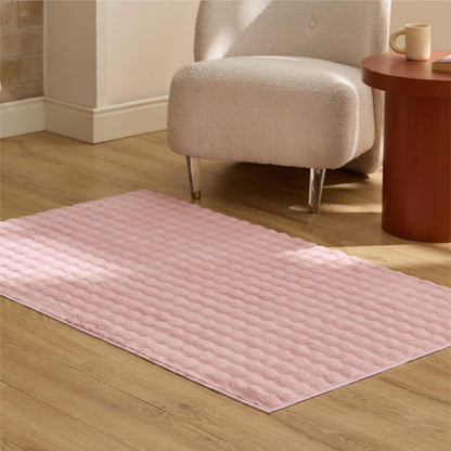 Bedsure OEKO-TEX Certified Machine Washable Faux Wool Area Rug