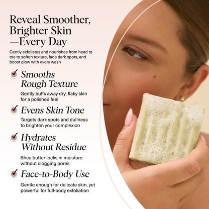 Plastic-Free Sugar Body Scrub Bar, Vegan & Leaping Bunny – Kitsch