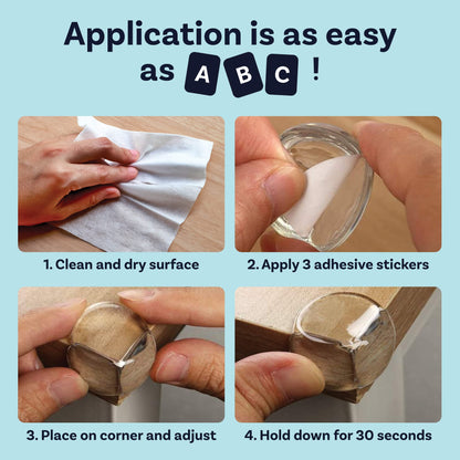 Corner Protector for Baby: Clear & Transparent Furniture Guards