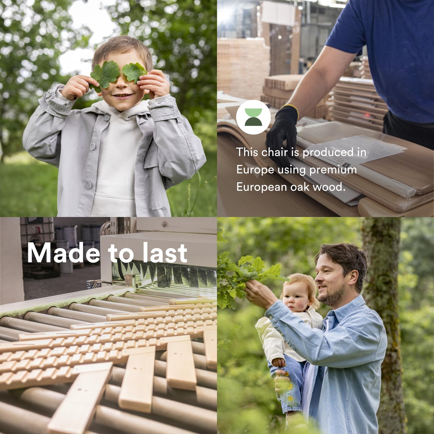 Stokke Tripp Trapp Solid European Beechwood Chair for Life