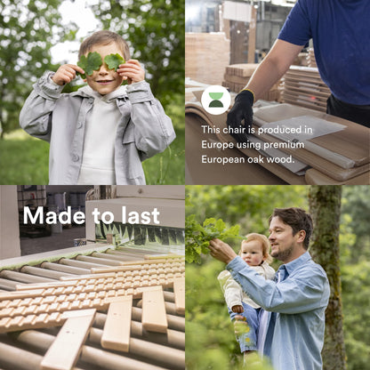 Stokke Tripp Trapp Solid European Beechwood Chair for Life