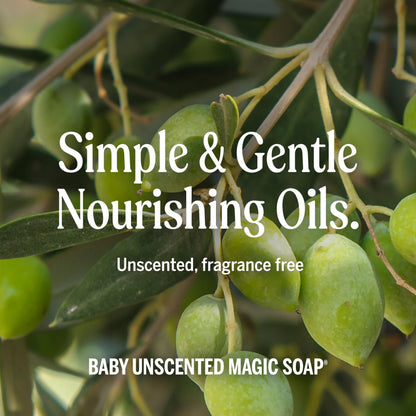 Dr. Bronner’s Baby Unscented Castile Soap: 32 oz Organic Magic
