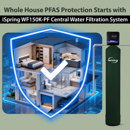 Whole-House PFAS Reduction Water Filter, 10-Year – iSpring WF150K-PF