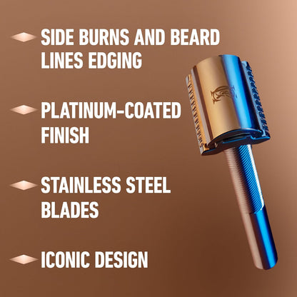 King C. Gillette Razor Refills | TRUE Shift Platinum Blades (100-Count)