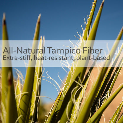 Redecker Tampico Fiber Bristle Dish Brush | TRUE Shift Wooden Kitchen Scrub