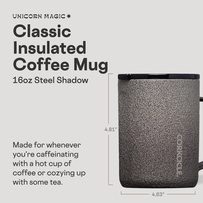 Corkcicle Classic 16 oz Triple-Insulated Stainless Steel Mug