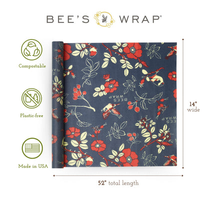 Bee’s Wrap Reusable Beeswax Food Wrap Roll (14" x 52")