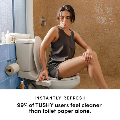 TUSHY 3.0 Spa Bidet Attachment: Cool to Warm Water Cleaning