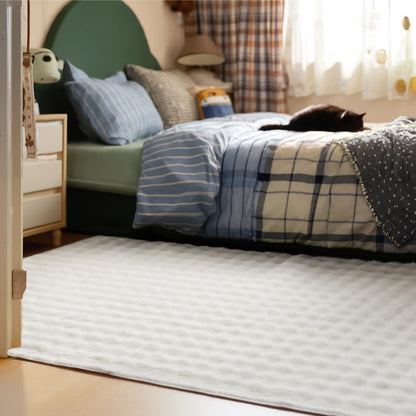 Bedsure OEKO-TEX Certified Machine Washable Faux Wool Area Rug