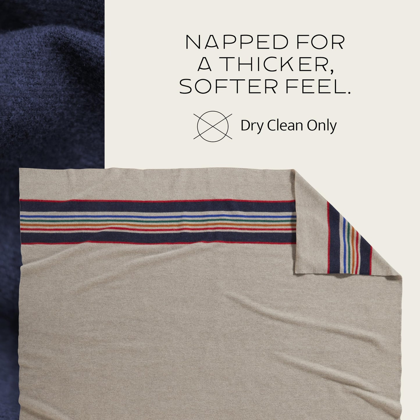 Pendleton National Park 100% Wool Blanket: Iconic Yellowstone Stripes