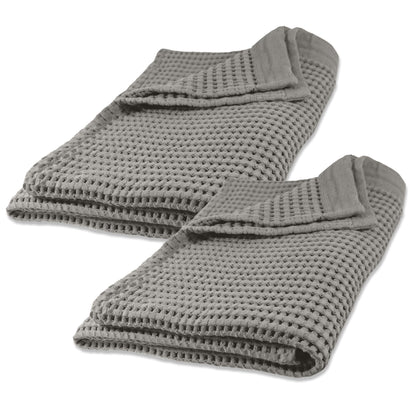 GILDEN TREE Waffle Cotton Bath Mat | TRUE Shift Quick‑Dry & Toxin‑Free