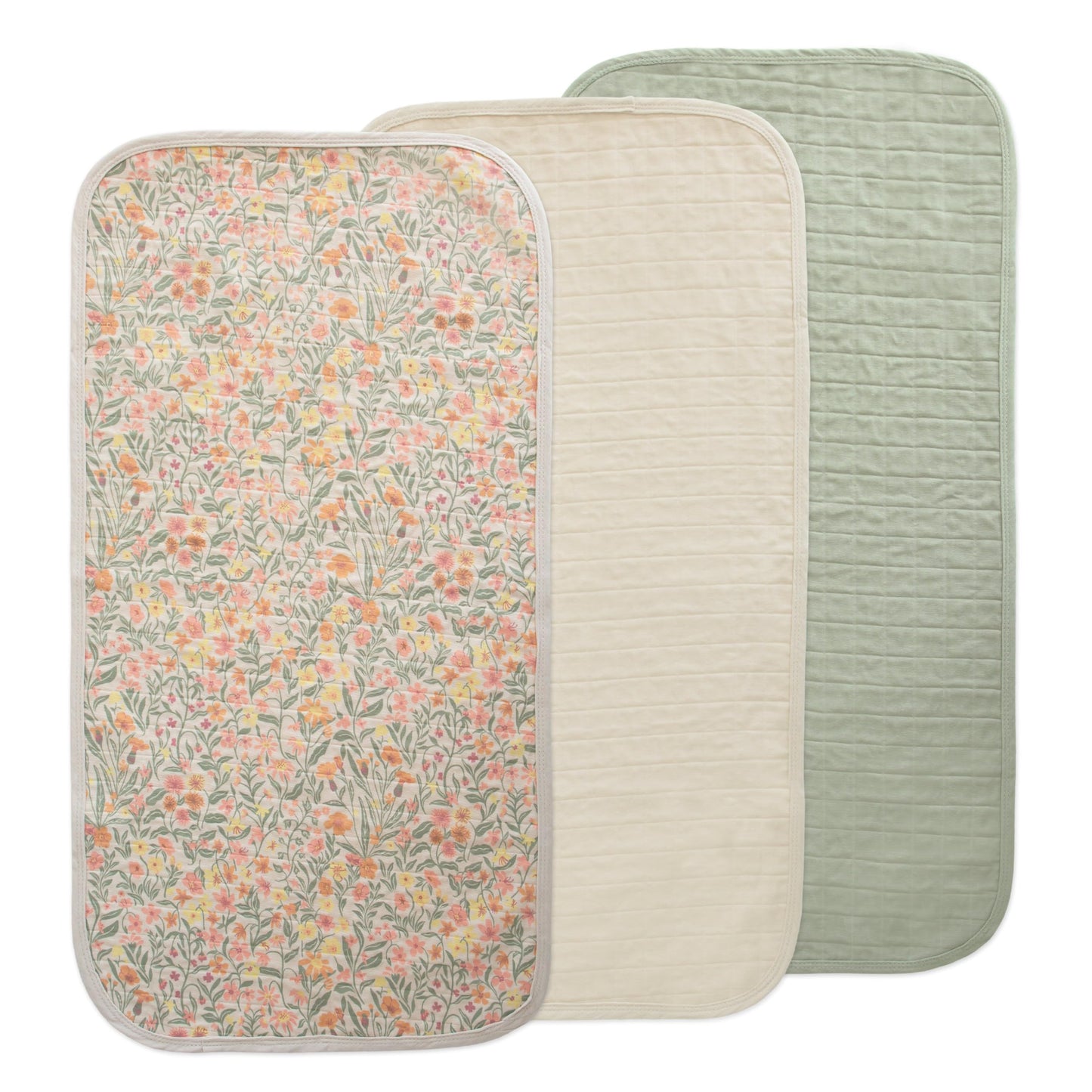Mushie Organic Cotton Changing Pad Liners: Calming Muslin Comfort