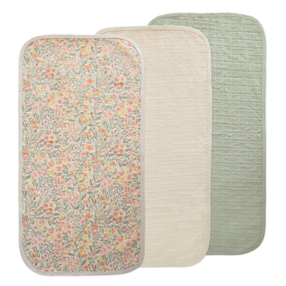 Mushie Organic Cotton Changing Pad Liners: Calming Muslin Comfort