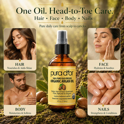 USDA Certified Organic Rosehip Seed Oil, 100% Pure Cold-Pressed – Pura D'or