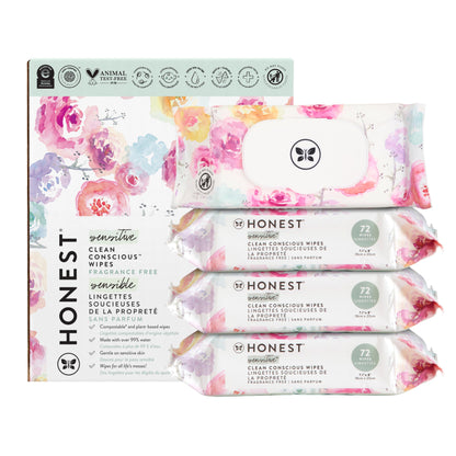 The Honest Company Water Wipes: Plastic-Free Plant Purity