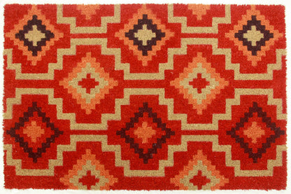 Fab Habitat Minimalist Natural Coir & Rubber Non-Slip Doormat
