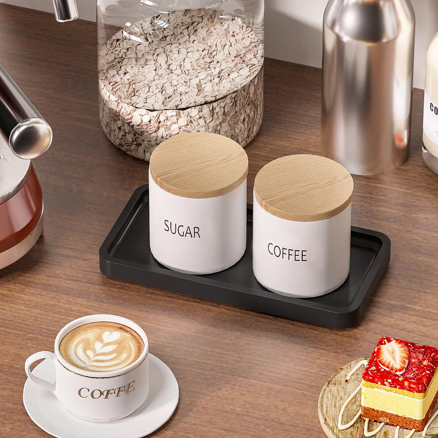 Sustainable Bamboo Bathroom Vanity Tray: Sleek Countertop Organizer