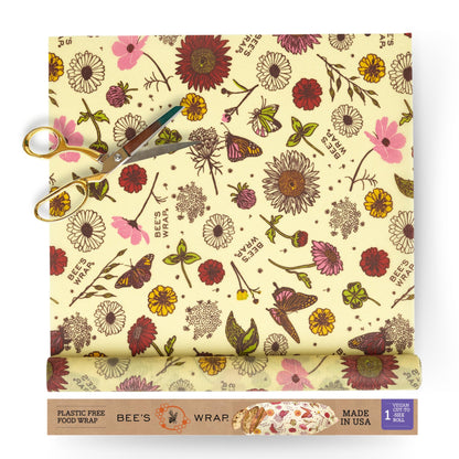 Bee’s Wrap Reusable Beeswax Food Wrap Roll (14" x 52")