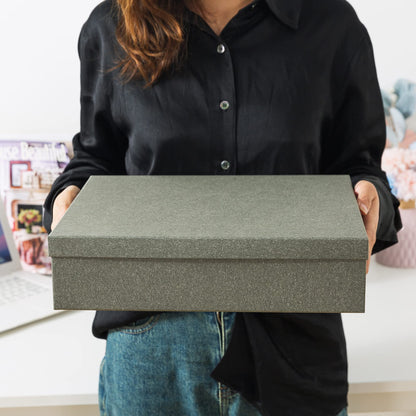 End Plastic Bins: Decorative Storage Boxes Made from Premium, Recyclable Kraft Paper