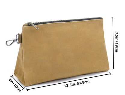 Heavy-Duty 16oz Waxed Cotton Canvas Multipurpose Parent Pouch