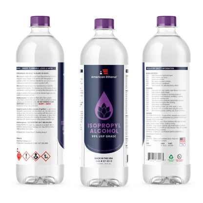 American Ethanol 99% Pure Isopropyl Alcohol: High-Purity Rubbing Alcohol