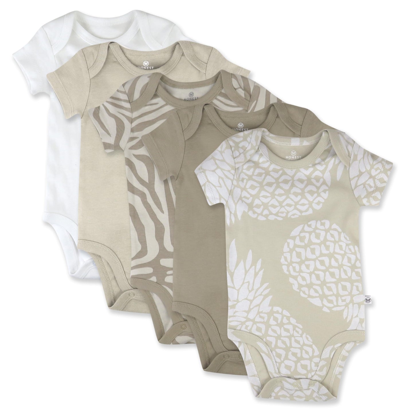 HonestBaby Organic Cotton Bodysuits: GOTS Certified Purity
