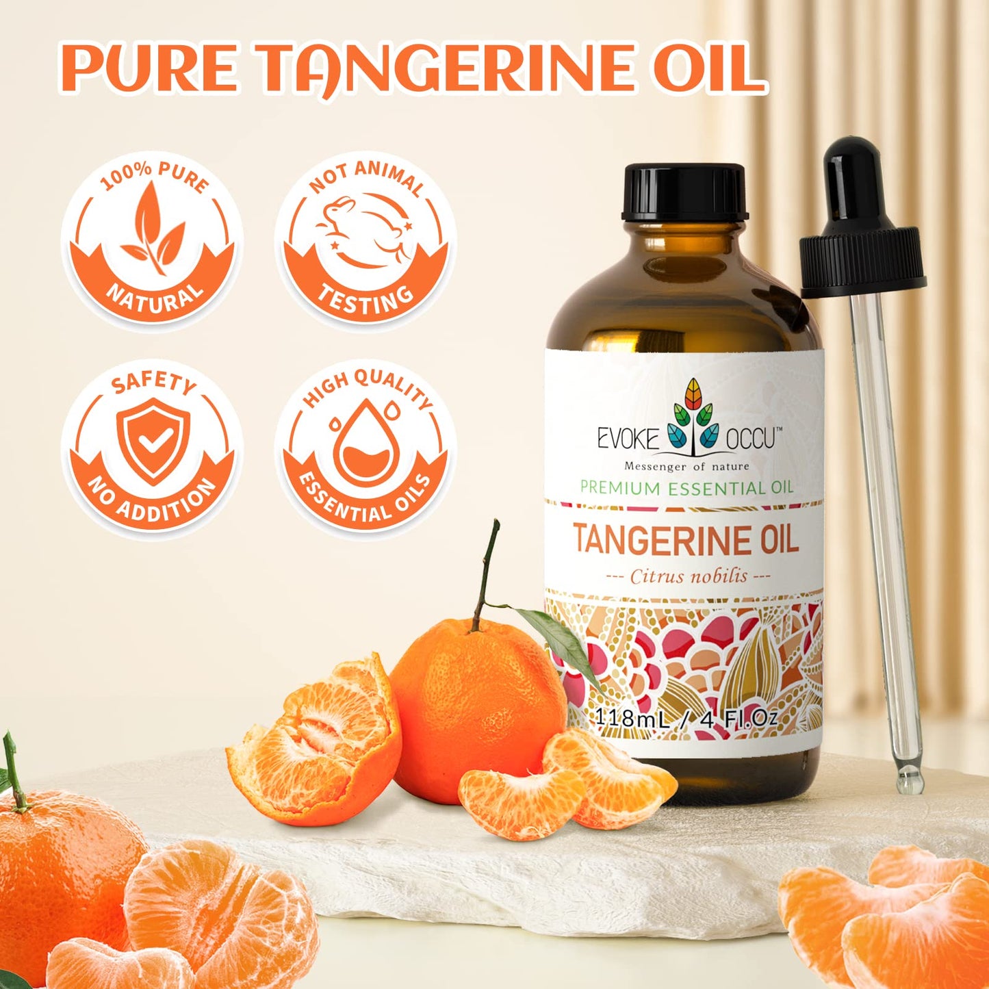 EVOKE OCCU: 100% Pure Clary Sage Essential Oil, 4oz