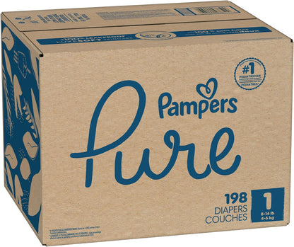 Pampers Pure Protection Diapers: Premium Plant-Based Skin Care