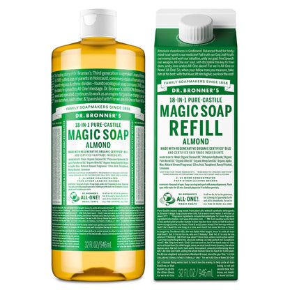 Dr. Bronner’s Baby Unscented Castile Soap: 32 oz Organic Magic
