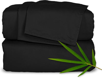Pure Bamboo 100% Organically Grown Viscose 4-Piece King Sheet Set
