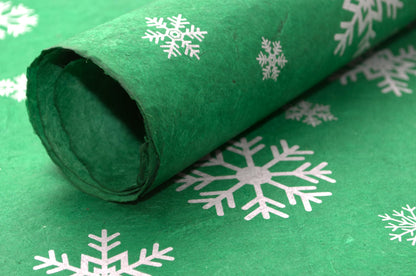 Tree-Free Wrapping Paper: Reusable Lokta Paper Handmade in the Himalayas of Nepal for Gifts, Crafts, and Zero-Waste Holidays