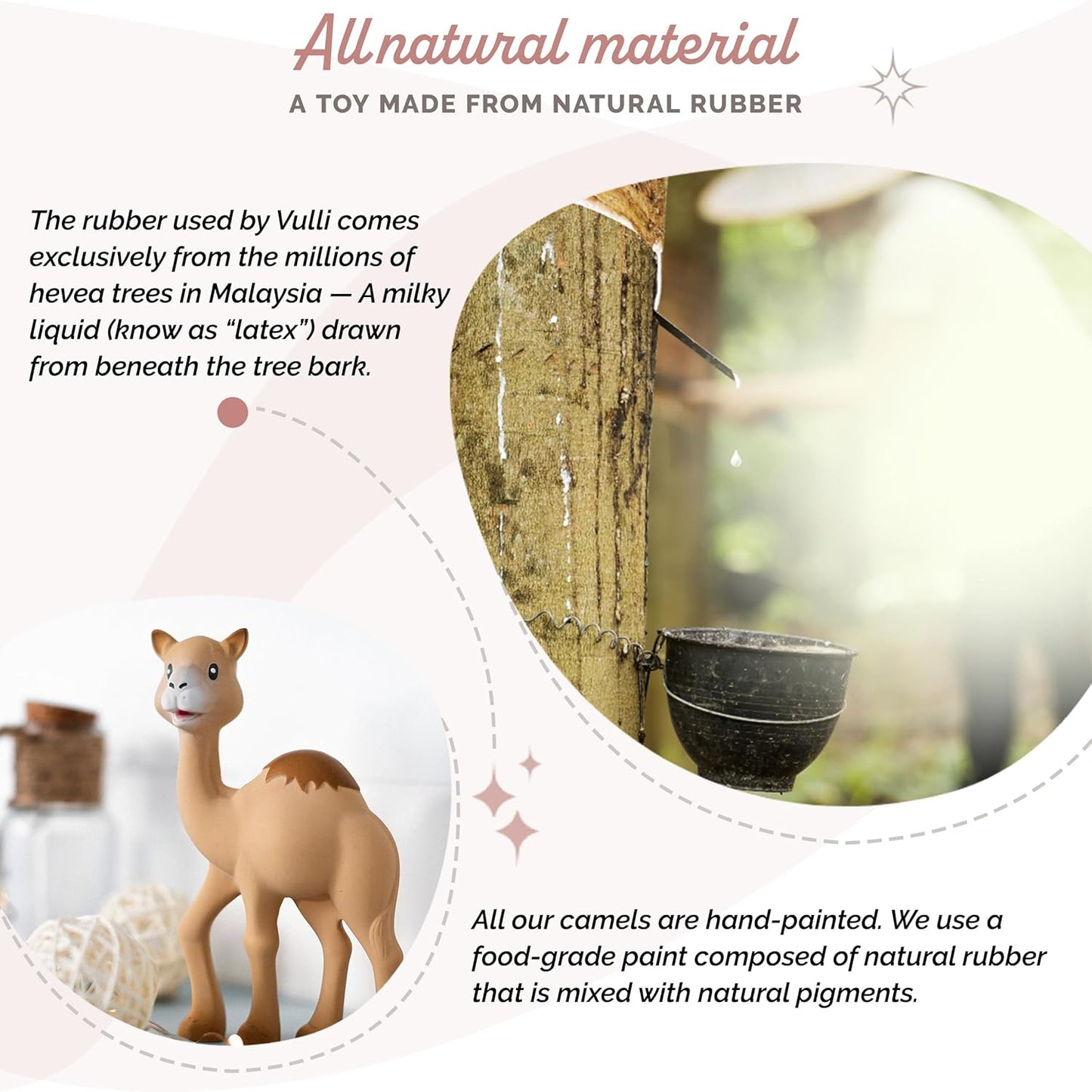 Al'Thir The Camel: Original 100% Natural Rubber Teether