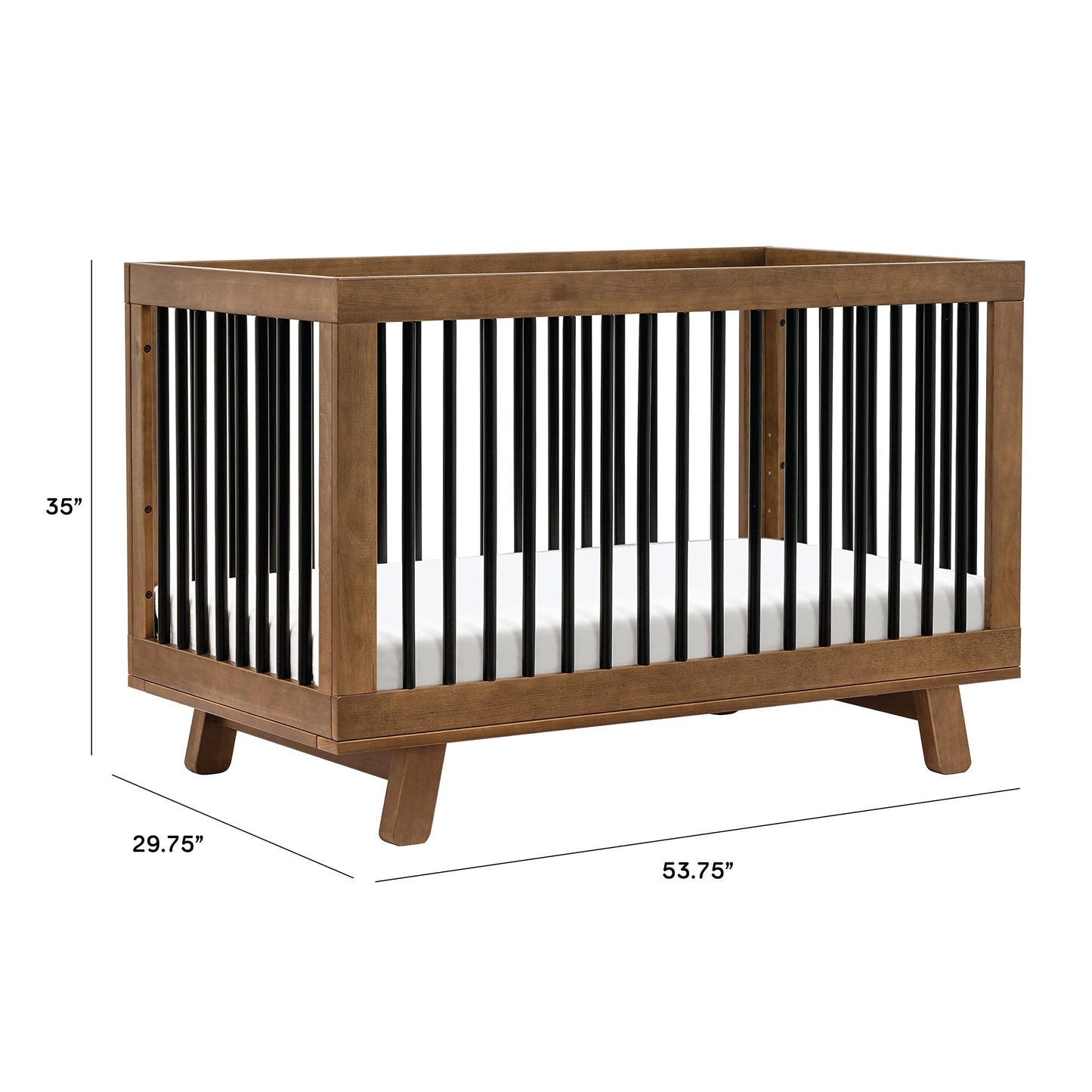 Babyletto Hudson 3-in-1 Crib: GREENGUARD Gold Purity