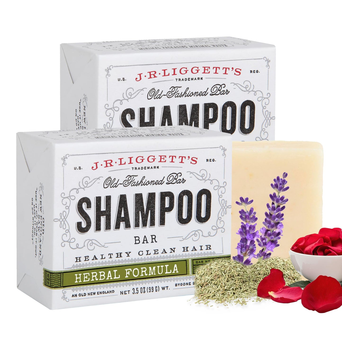 J.R. Liggett’s Shampoo Bars | TRUE Shift Toxin‑Free Hair Care (3‑Pack)