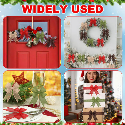 Extended 12-Yard Burlap Ribbon: Natural Wired Edge for Permanent, Handmade Bows & Garlands