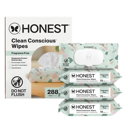 The Honest Company Water Wipes: Plastic-Free Plant Purity