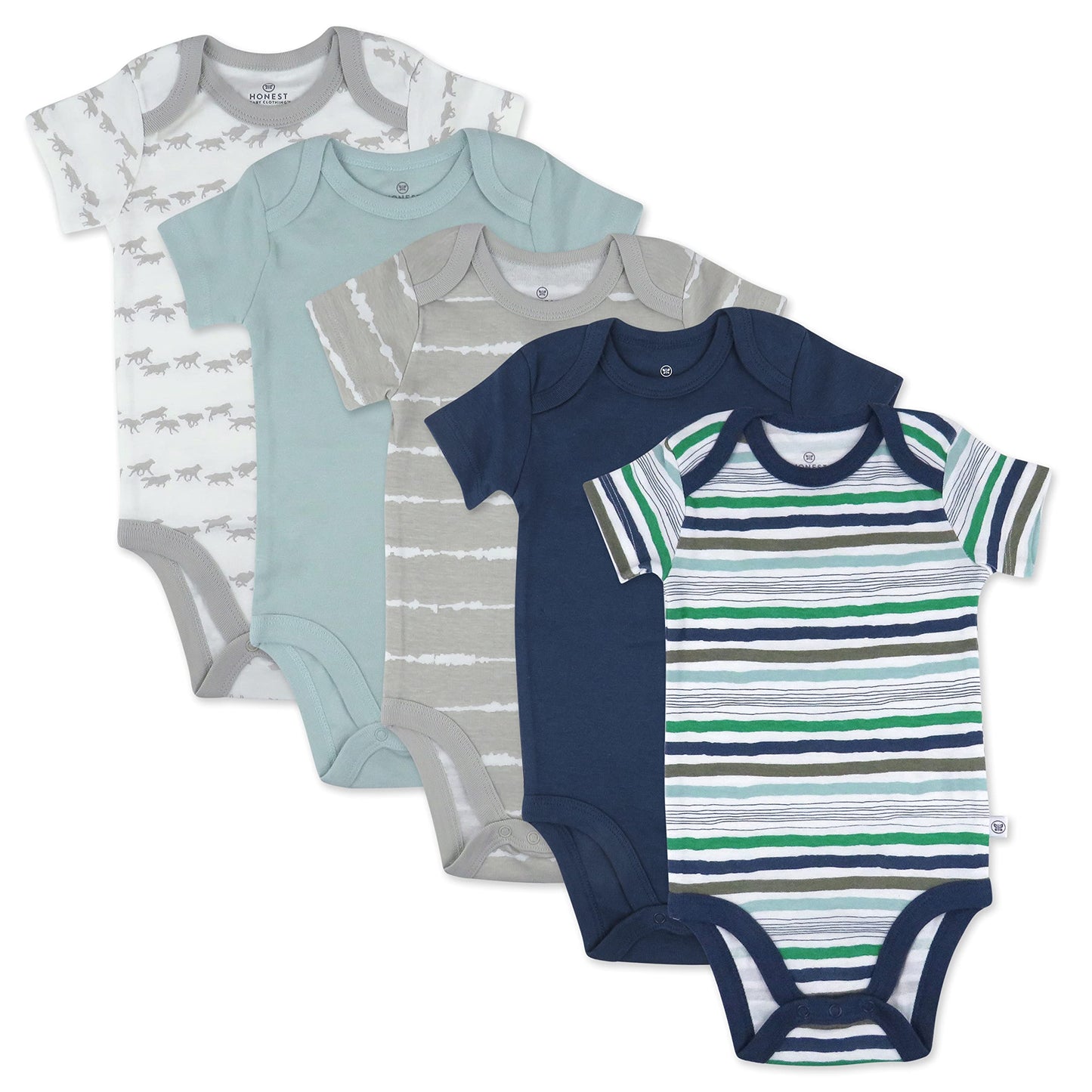 HonestBaby Organic Cotton Bodysuits: GOTS Certified Purity