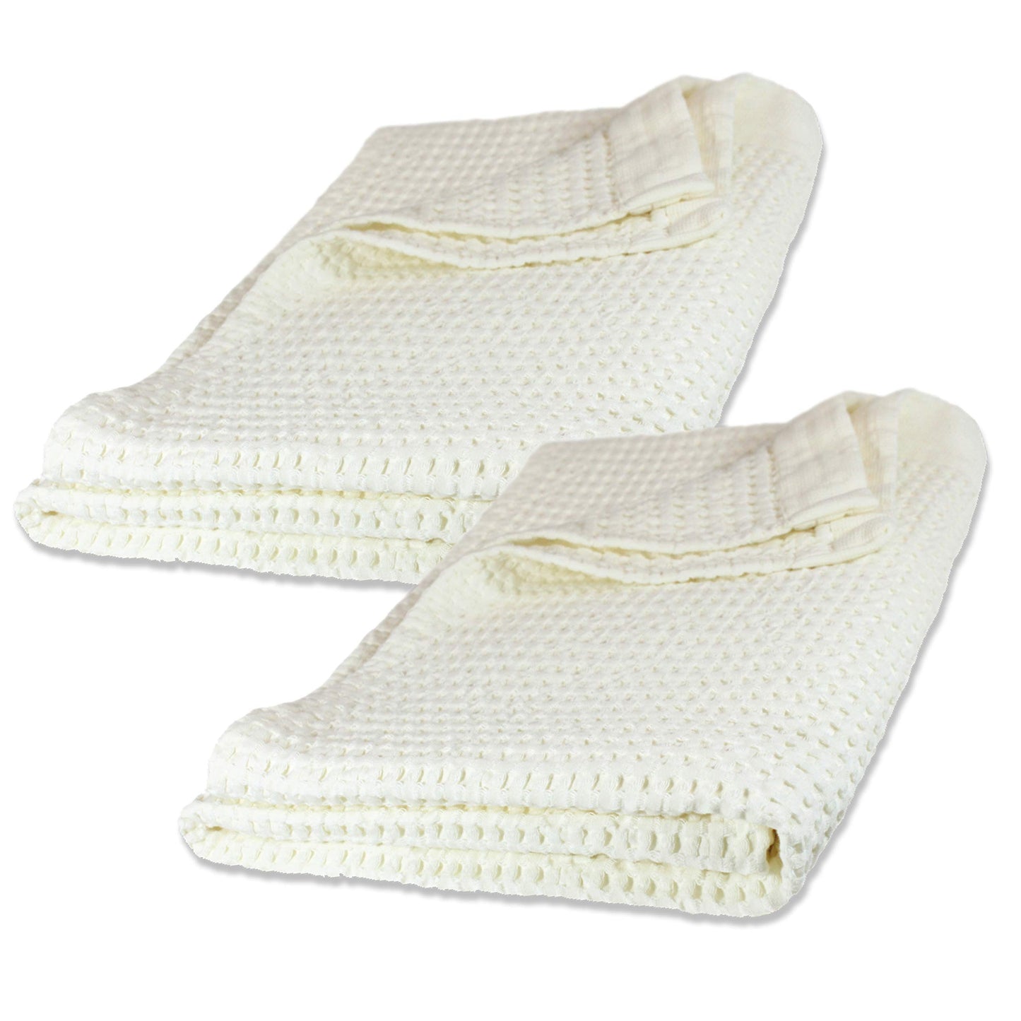 Gilden Tree Bathroom Mat: 100% Absorbent Cotton Waffle Weave