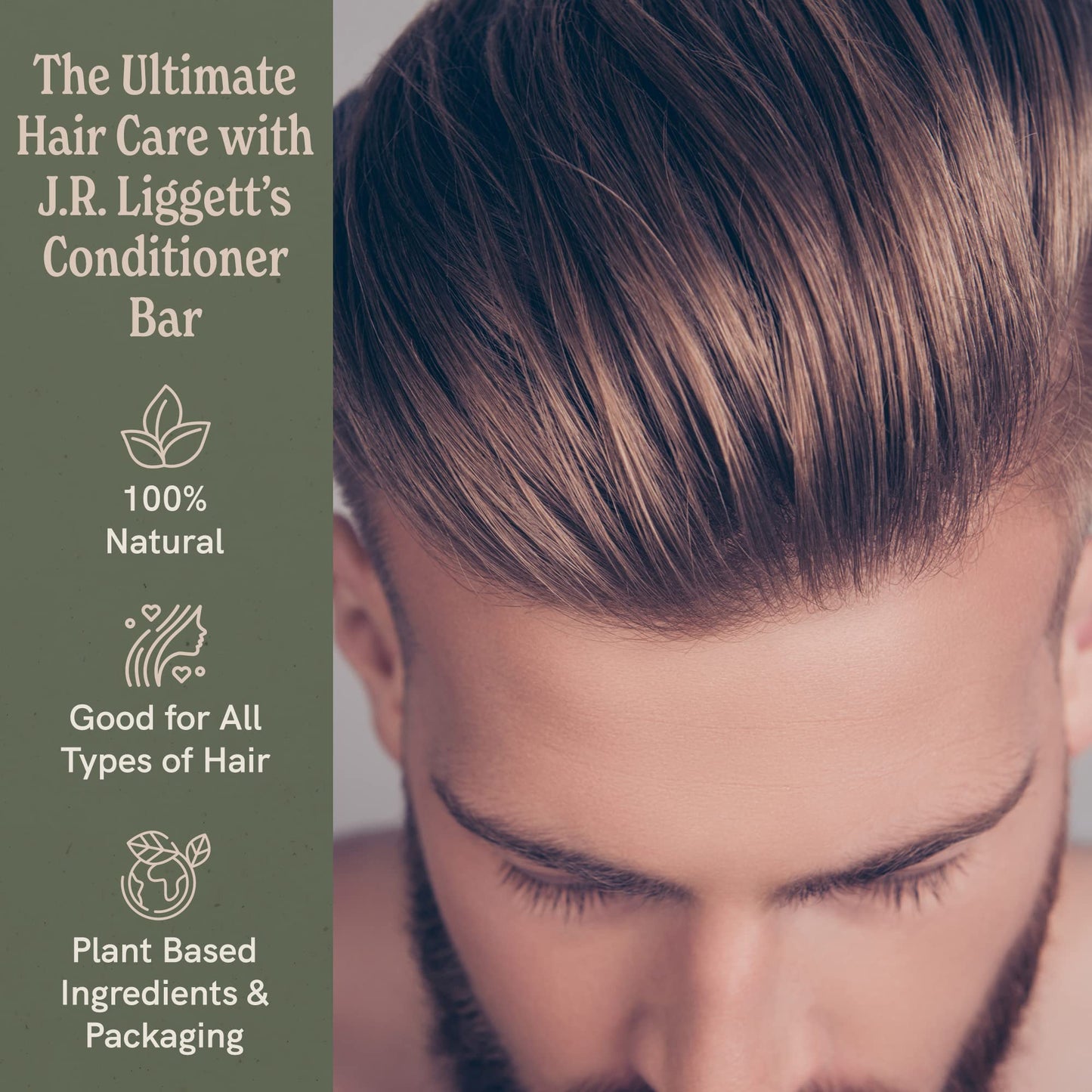 J·R·LIGGETT'S All-Natural Shampoo Bar: Tea Tree, Jojoba & Peppermint