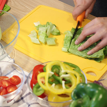 Liflicon 12.6'' x 9.1'' Thick Silicone Cutting Board: Non-Toxic & Flexible.