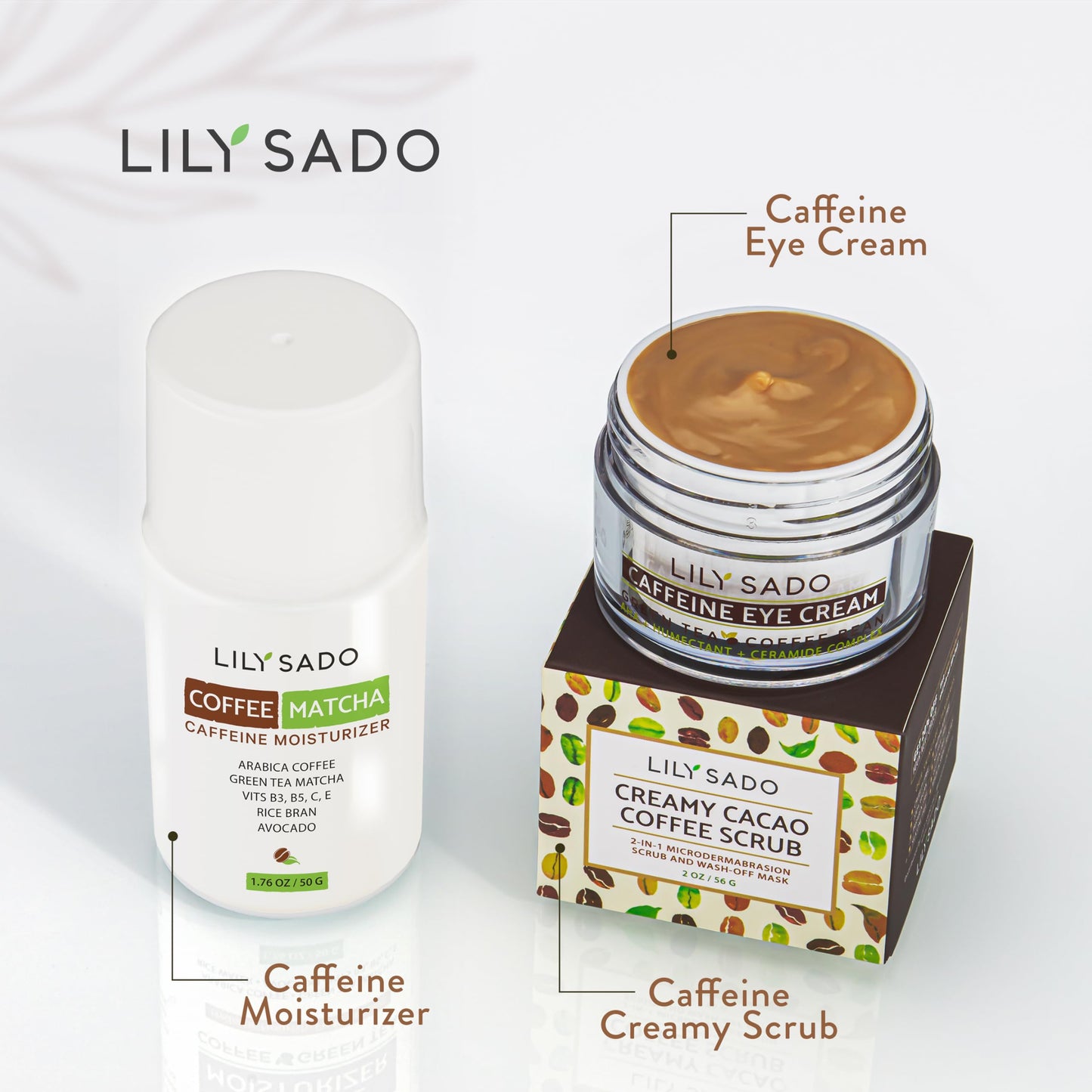 Microplastic-Free Matcha Sugar Face Scrub, Vegan – Lily Sado